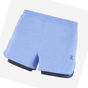 Bermudas Salomon CROSS 2IN1 Mujer Azules | MX 2341KOR